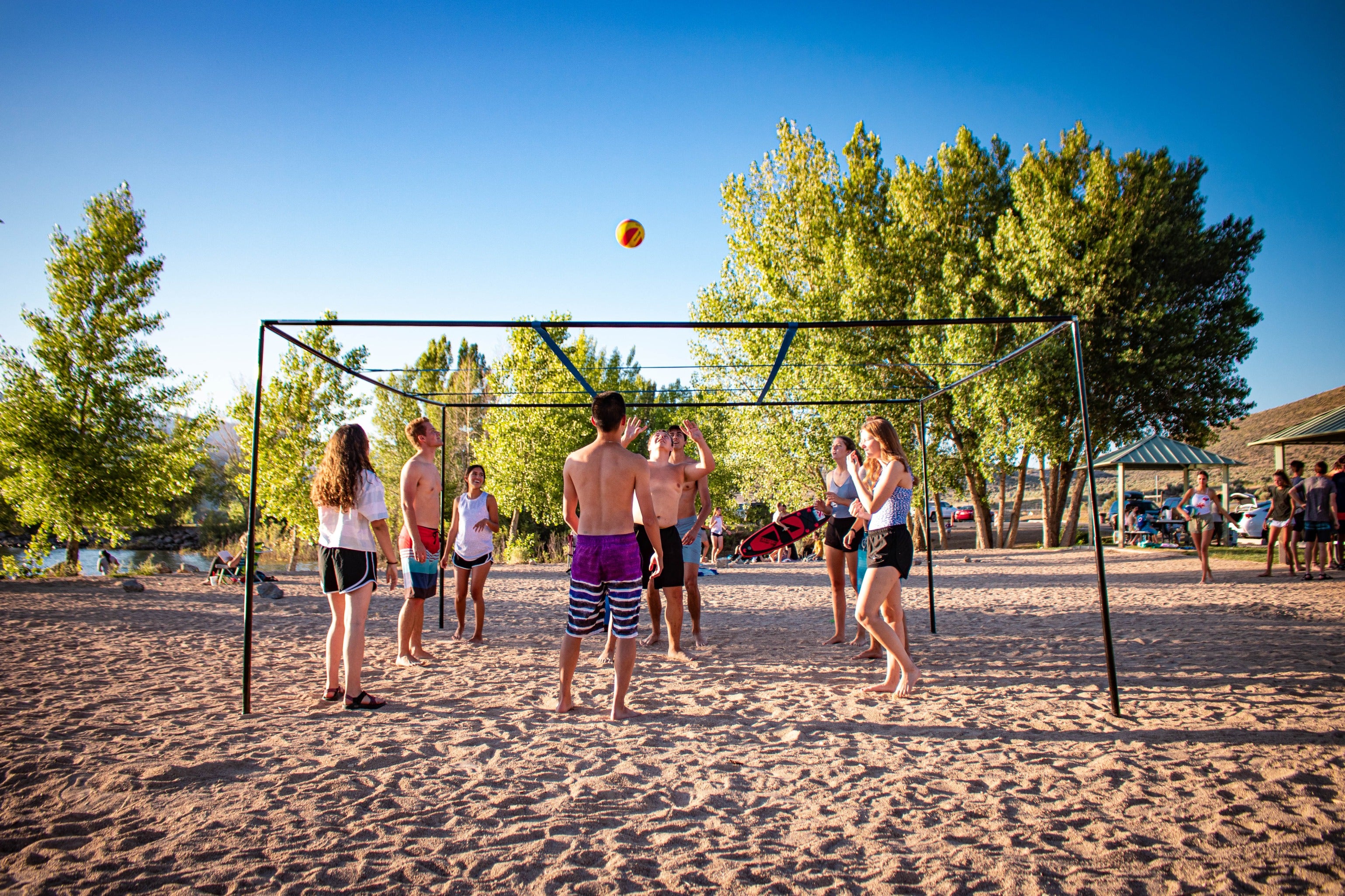 Learn How to Play Four Square Volleyball Game Today