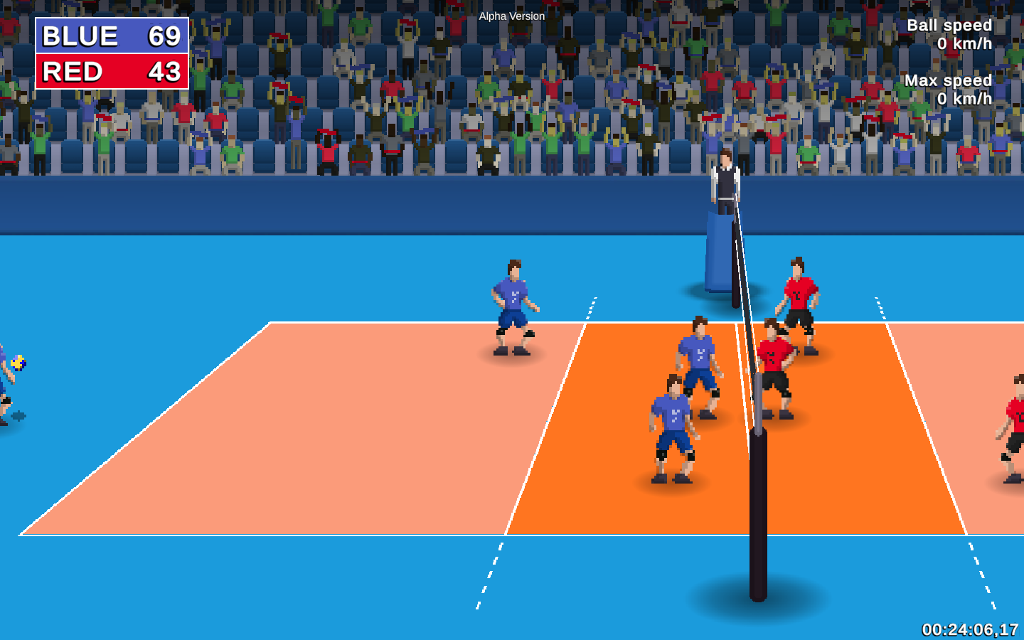 Volleyball games free online, play without any installation now.