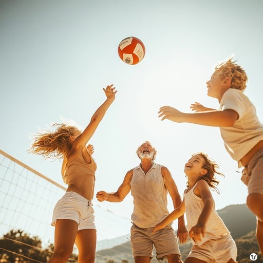 Two Player Games Volleyball (Play with Your Friends and Family)