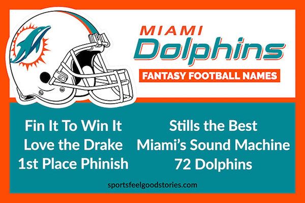 Fantasy Football Team Names Miami Dolphins: Get Creative Names