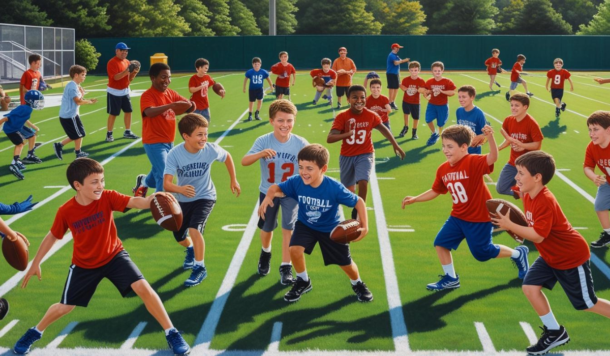 Knox Dorthy 10u Football League: A Fun Way to Learn!