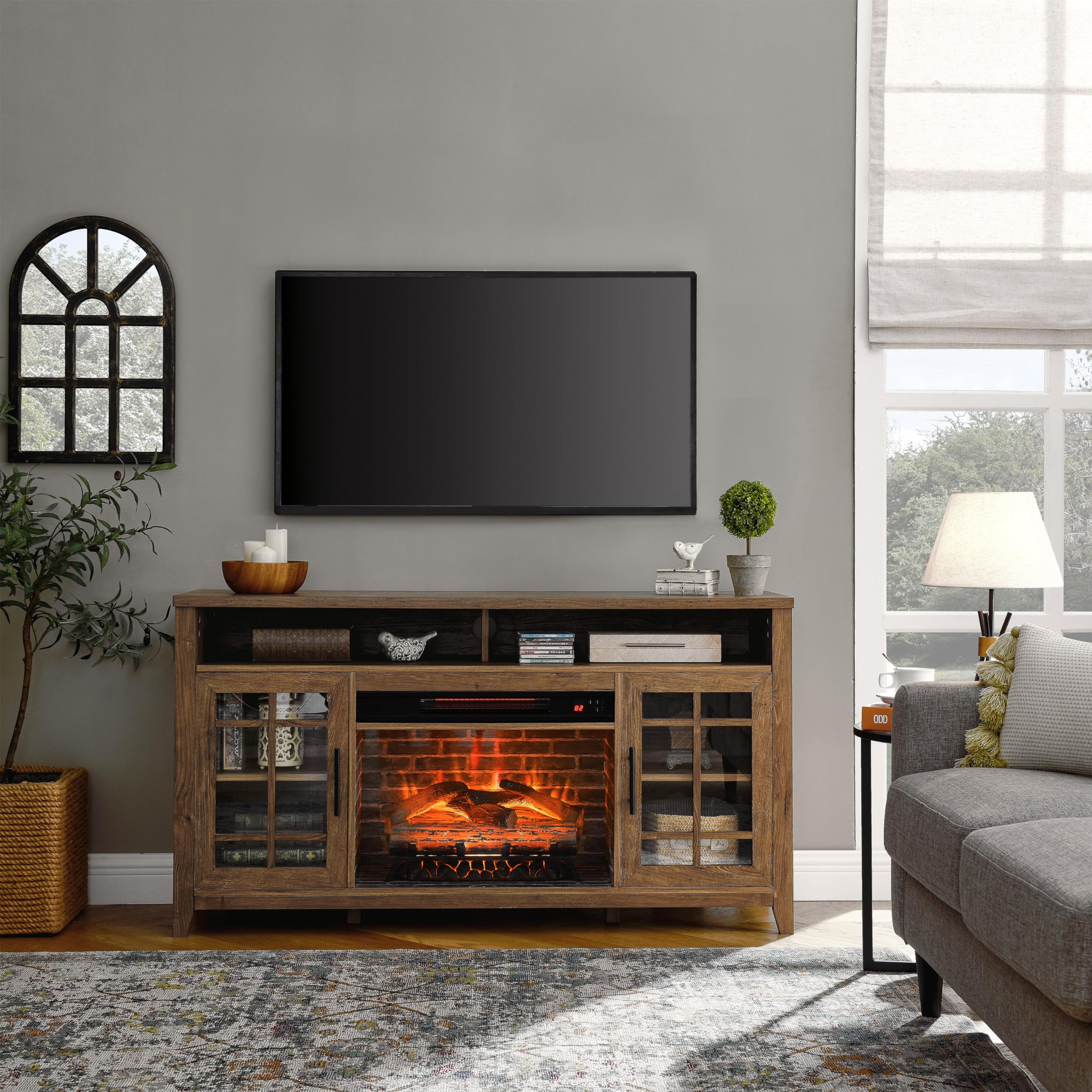 Entertainment Centers with Fireplace: Style and Warmth Combined