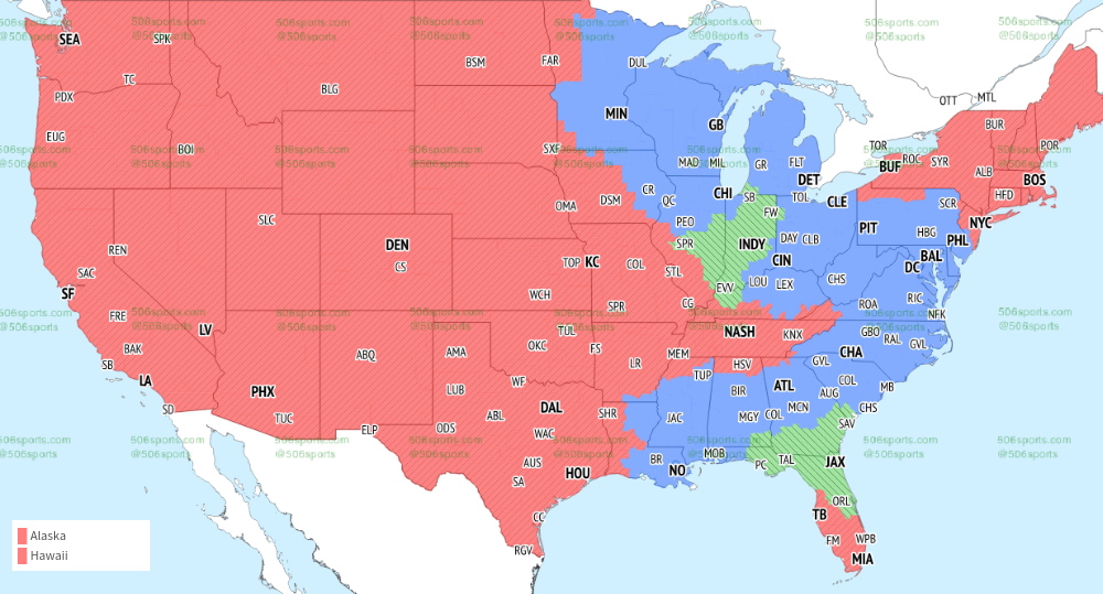 NFL Coverage Map: Find Out Which Games Are Available in Your Area Easily