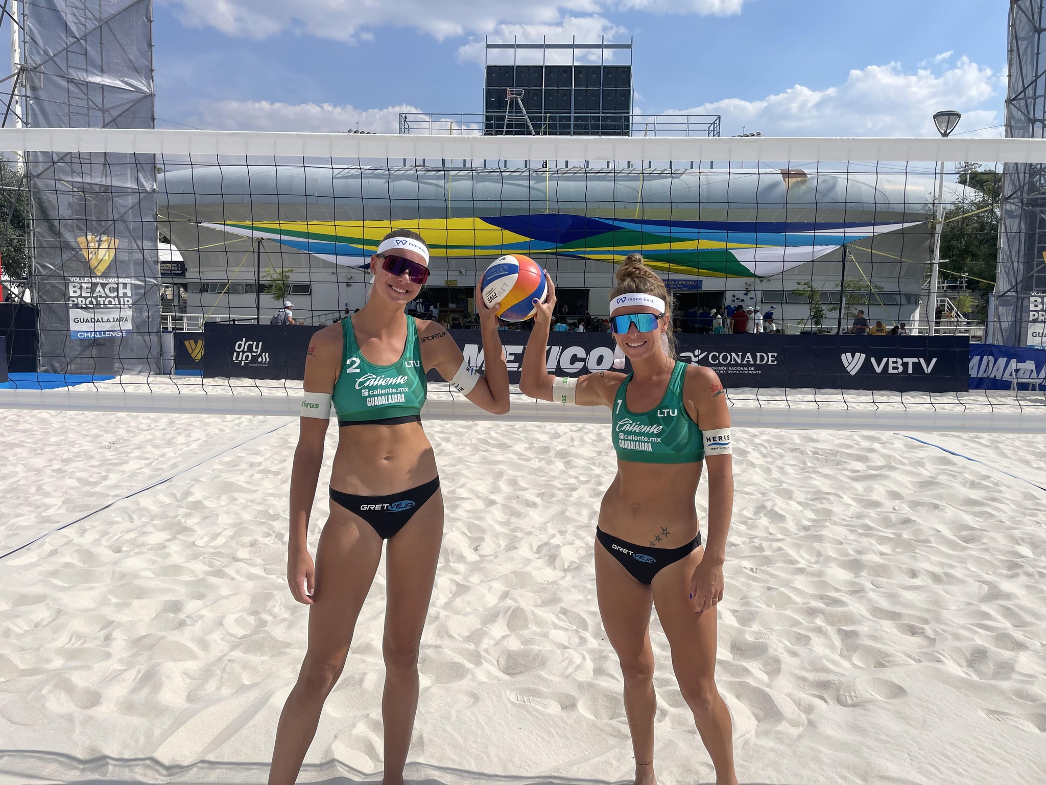 Cheer for Lithuania Womens Beach Volleyball Team, How to Follow Them!