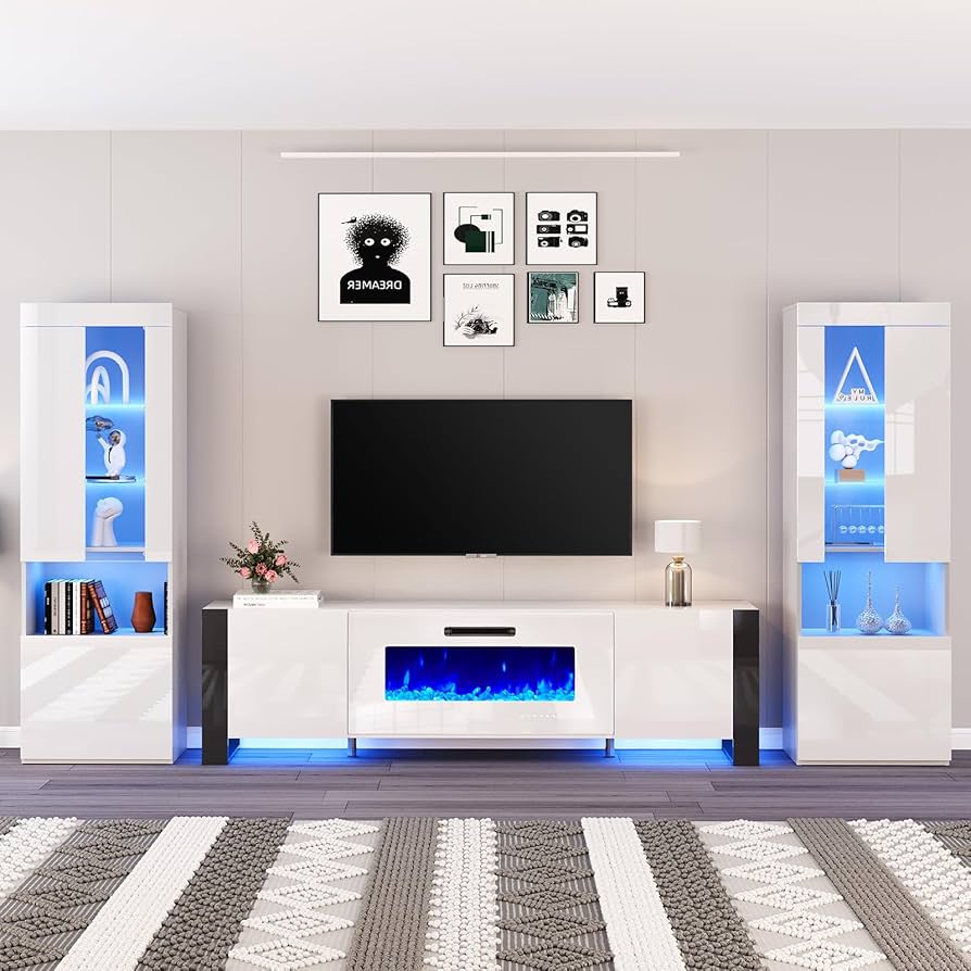 Large Entertainment Center With Fireplace: Upgrade Your Living Room with These Hot Styles!