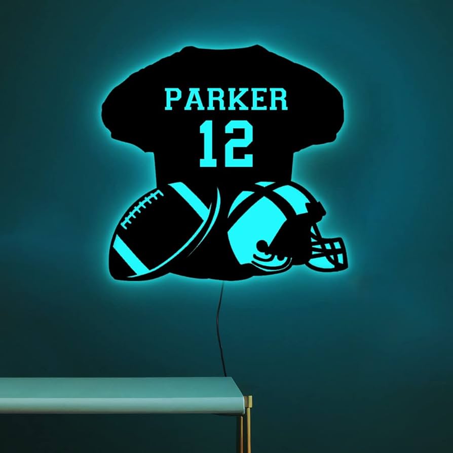 Get Your Customizable Football LED Sign Now! (The Best Way To Show Your Team Spirit)