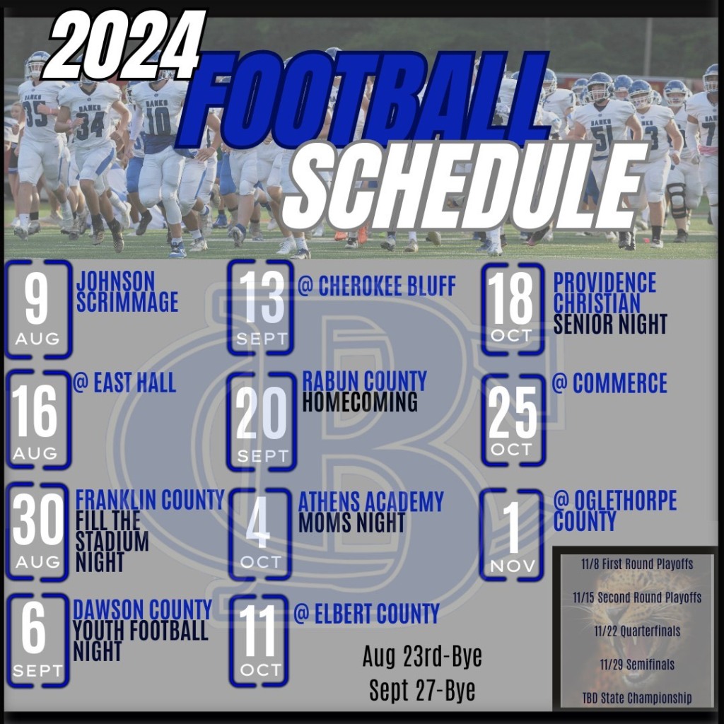 Banks County High School Football Schedule 2024 JV: Check Out the Full Season Lineup Right Here