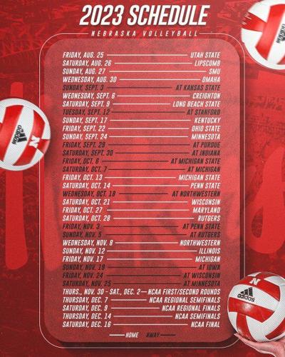 Plan Your Week: Schedule, Details for Next Husker Volleyball Game!