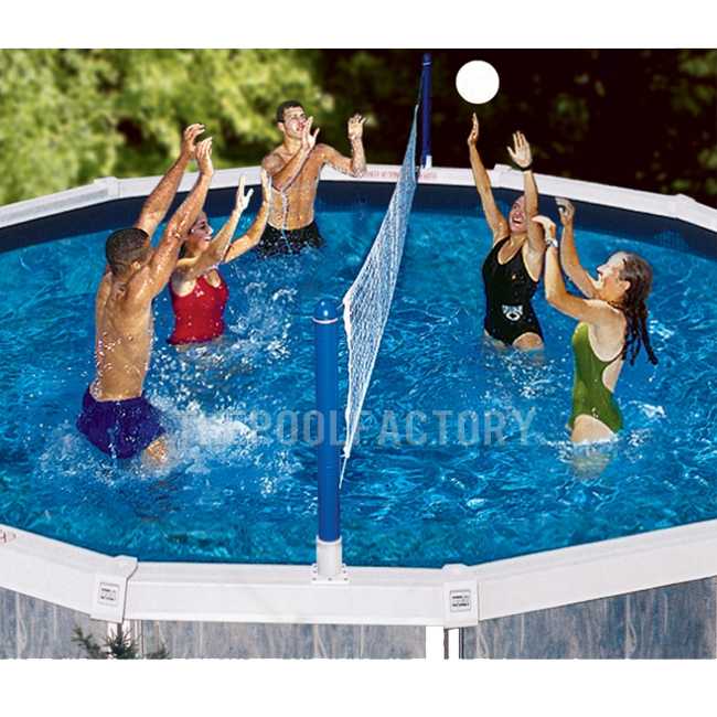 Cross Pool Volleyball Game DIY: Build your own game.