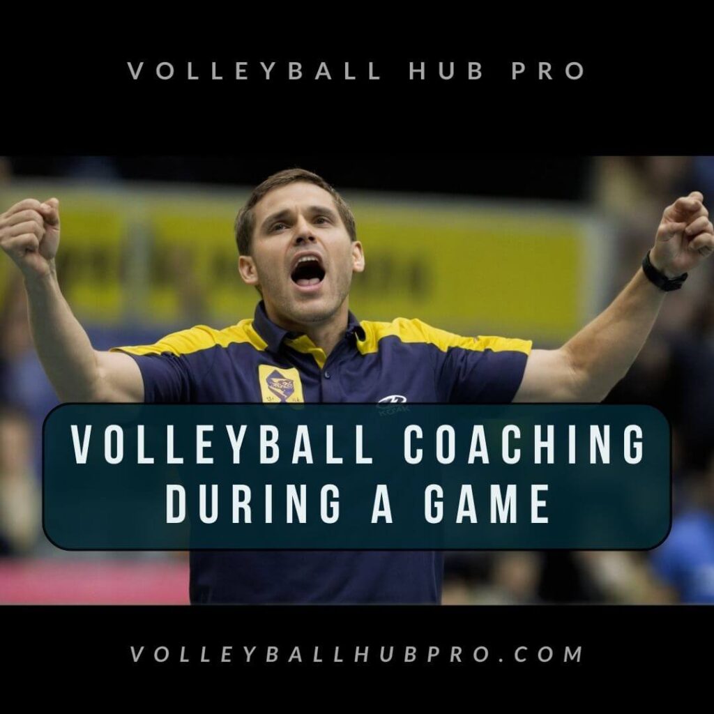 Need Help Coaching During a Volleyball Game? Check This Out!