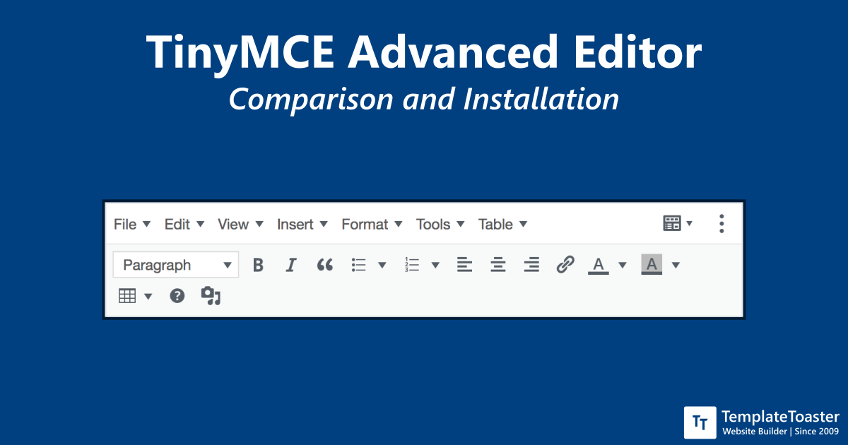 tinymce entertainment options: Make Your Editor Fun!