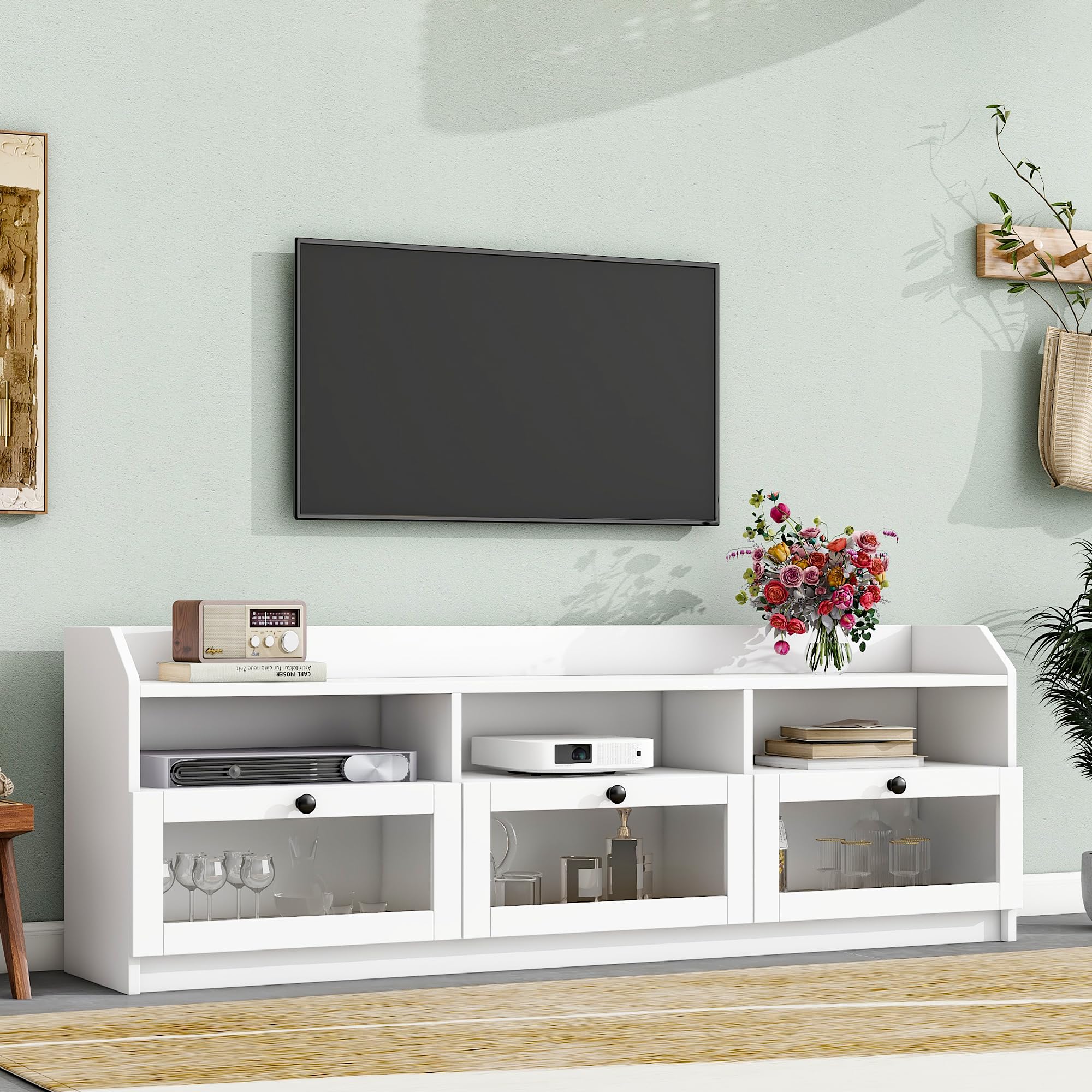 Buying a White and Black Entertainment Unit:  Top Picks for a Sleek and Chic Look