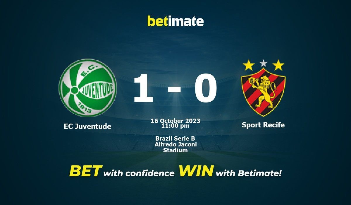 Juventude x Sport Recife Palpite: Who Will Win? (Match Preview & Betting Guide 2024)