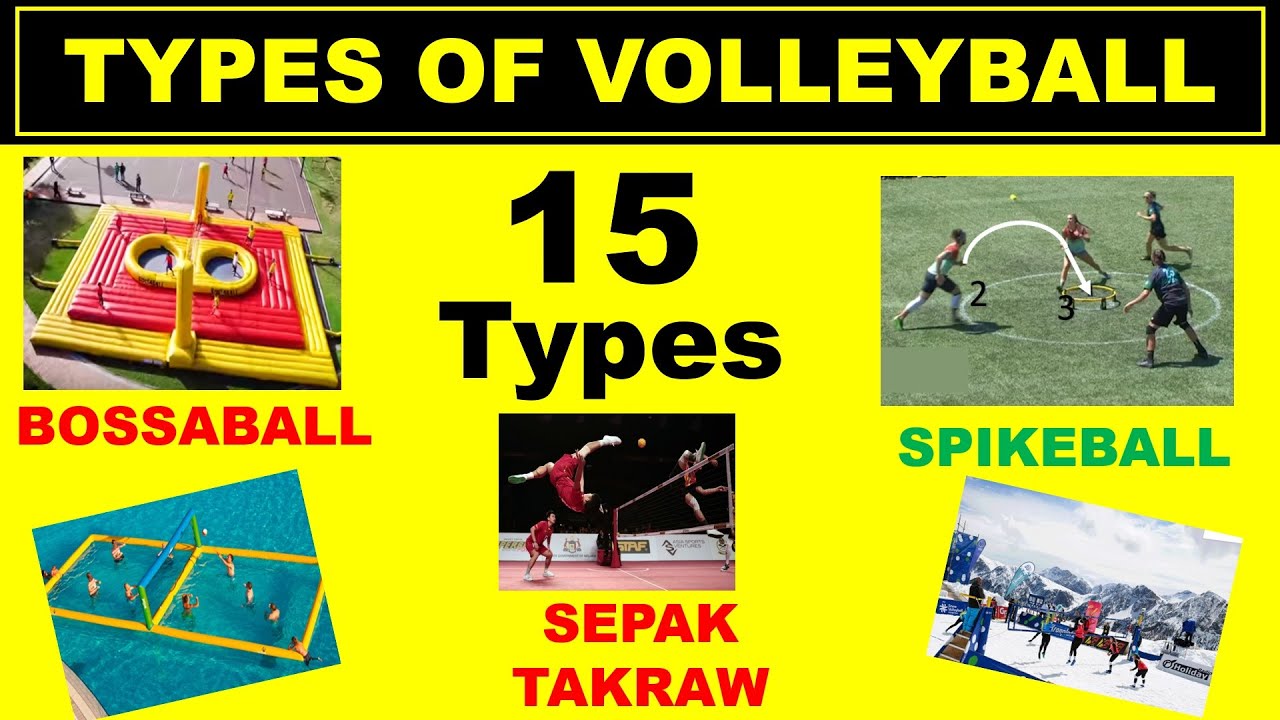 Learn about the different types of volleyball games: rules & variations explained.