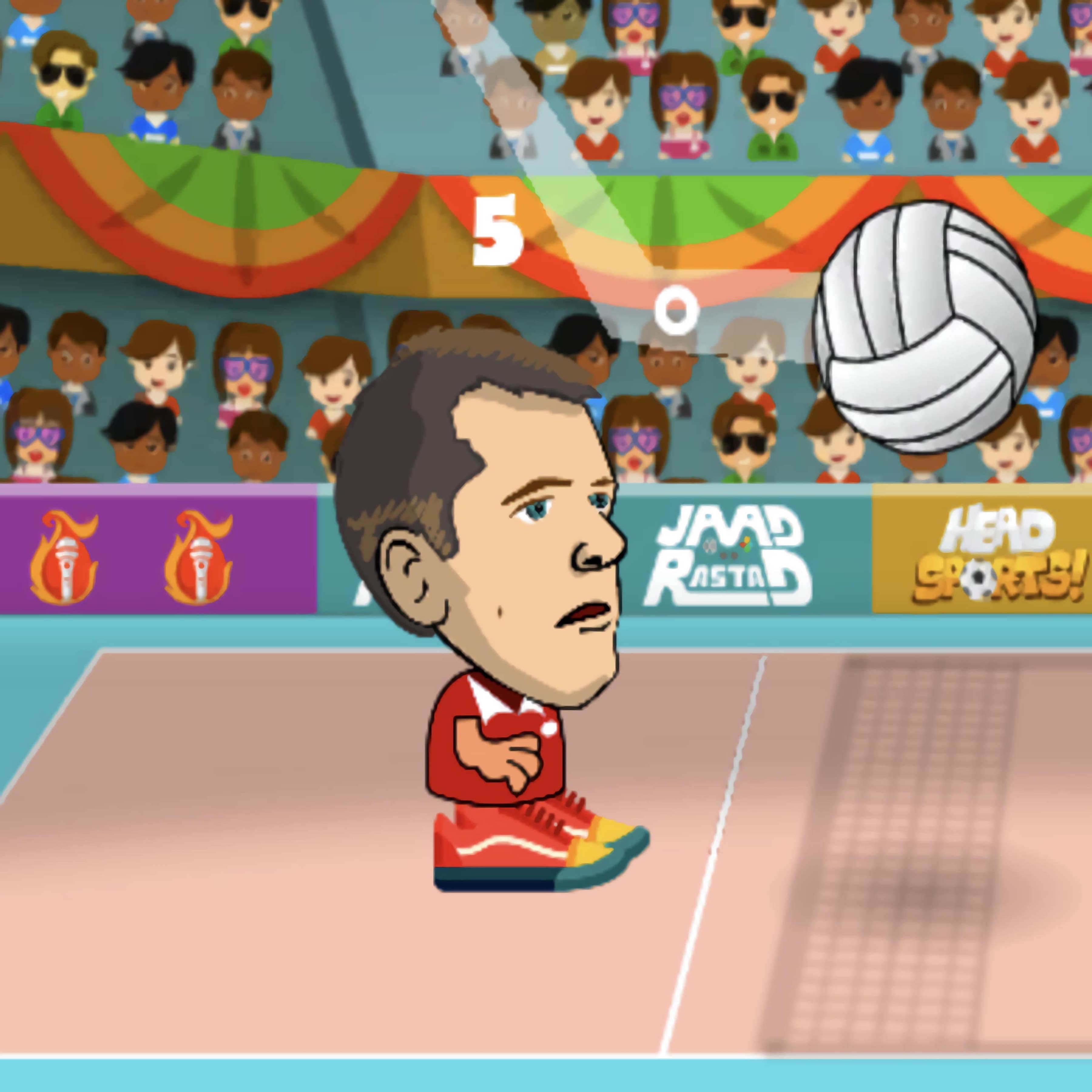 Big Head Volleyball Unblocked Games: Play Now for Free Fun!