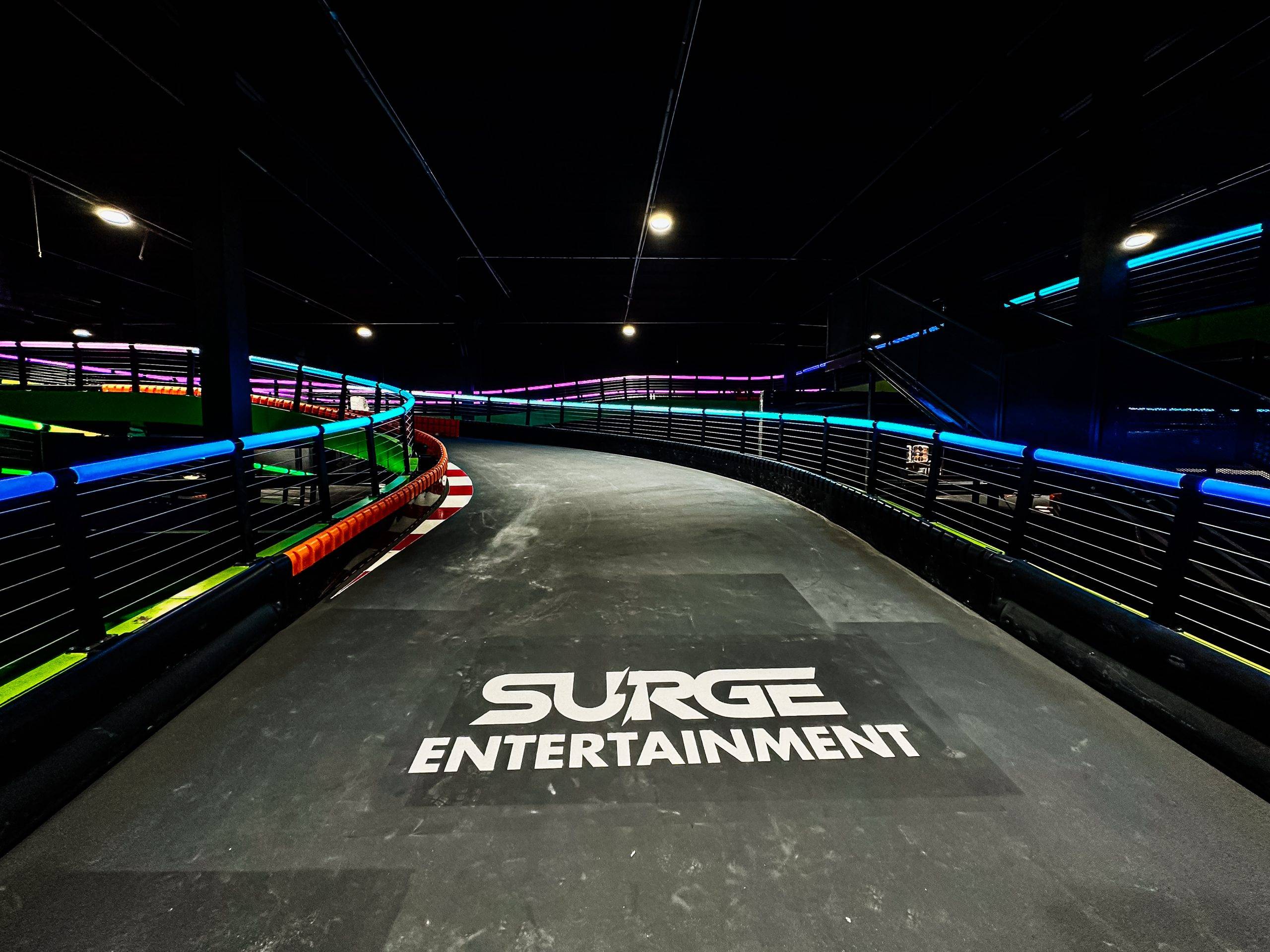 Looking for Thrills? Ride at Surge Entertainment Go Karts.