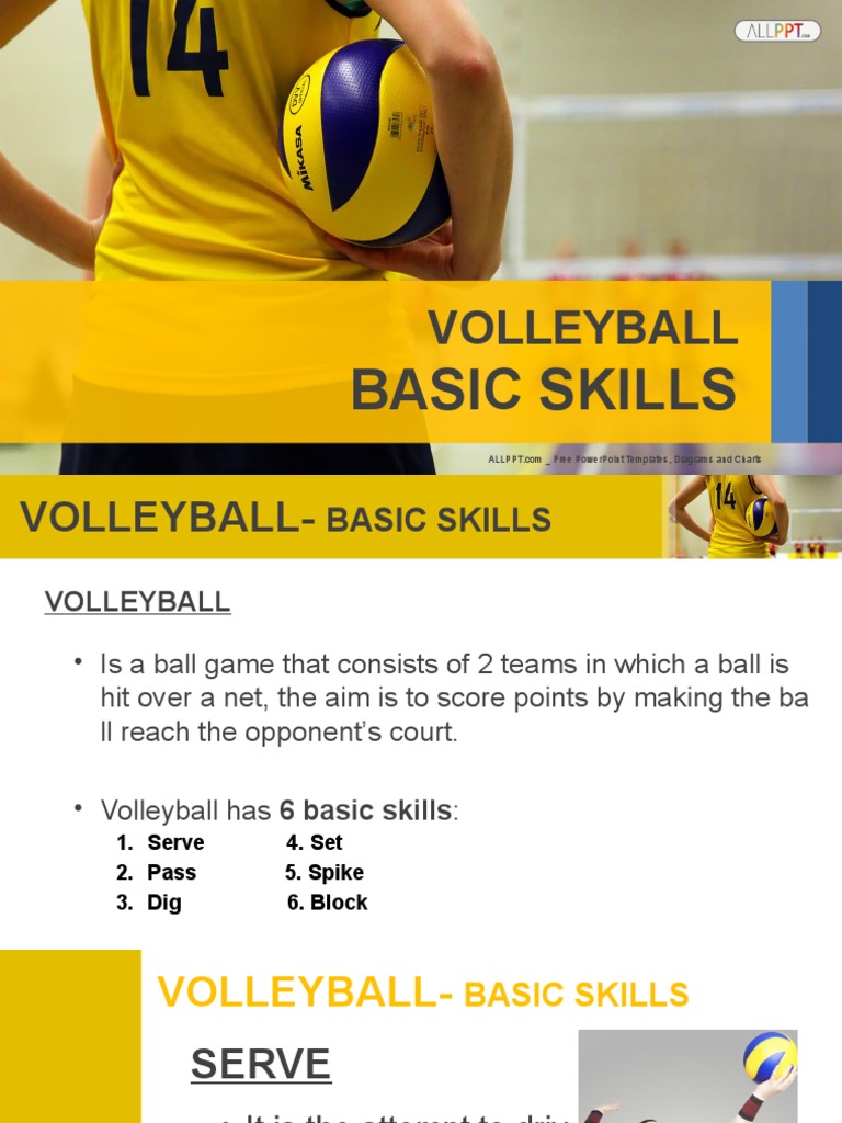 Fundamental Skills of Volleyball Game: Easy Guide for Beginners.