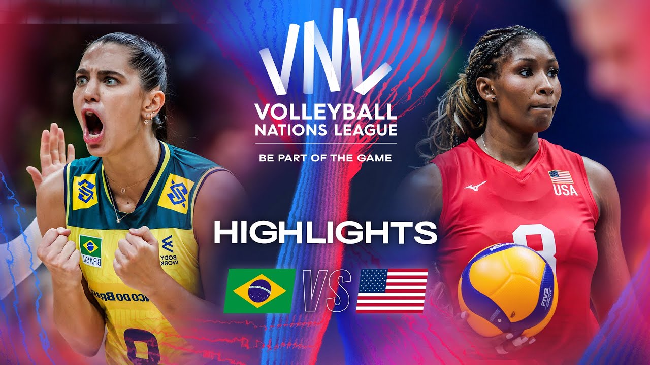 Brazil vs USA Volleyball Full Game Highlights & Where to Watch