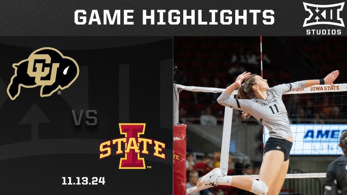 Iowa State Volleyball Game Highlights & Latest News.