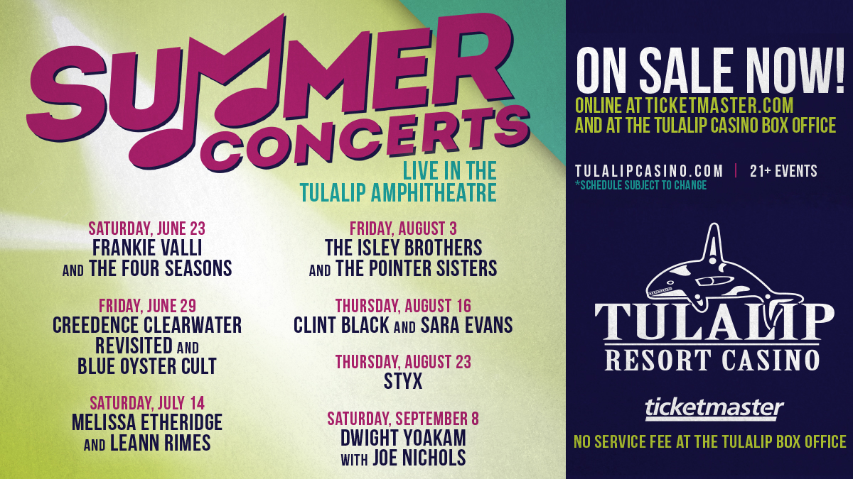 Tulalip Casino Entertainment Calendar: Concerts,Shows, and More!