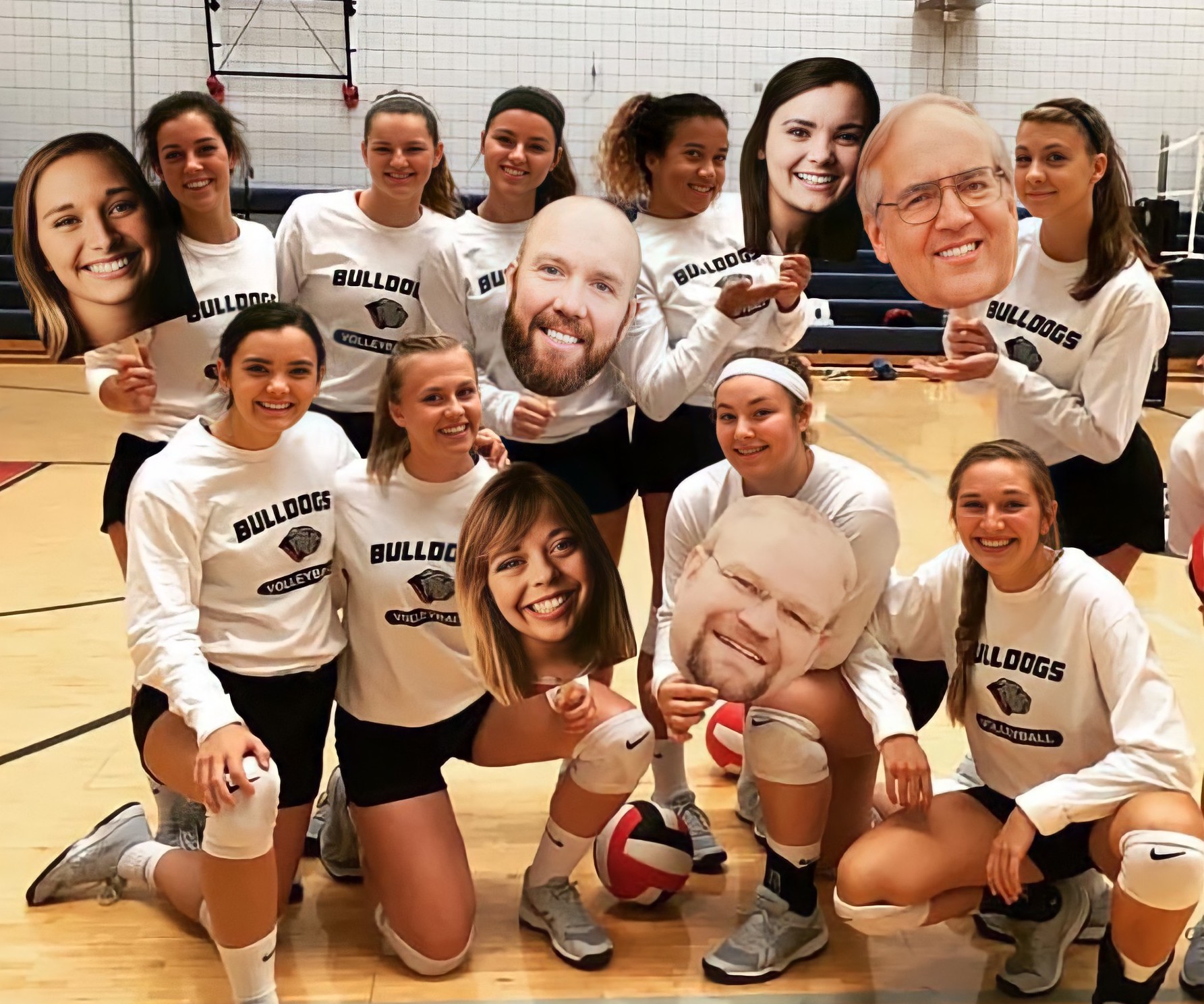 Big Head Volleyball Game: Fun for Everyone to play!