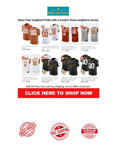 Get Your University of Texas Womens Football Jersey: Show Your Longhorns Pride