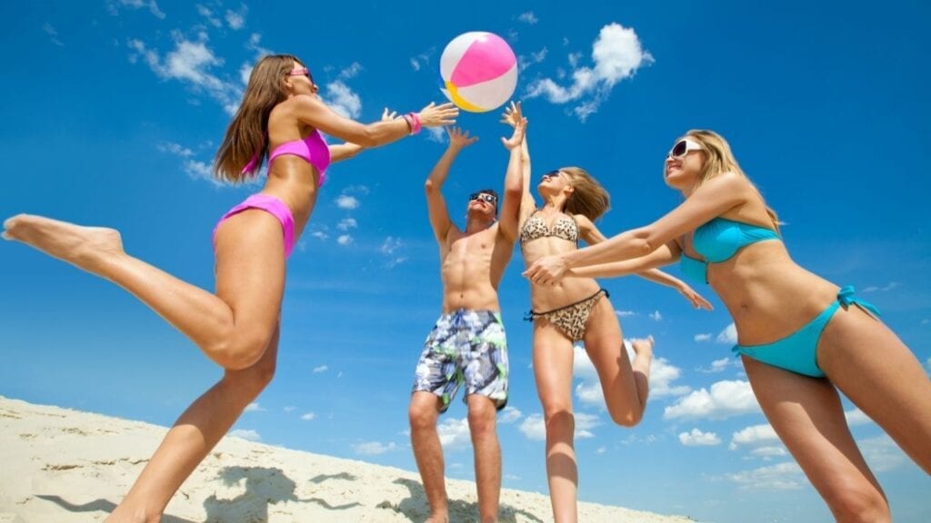 Play a Bikini Volleyball Game: Where to Find Beach Fun