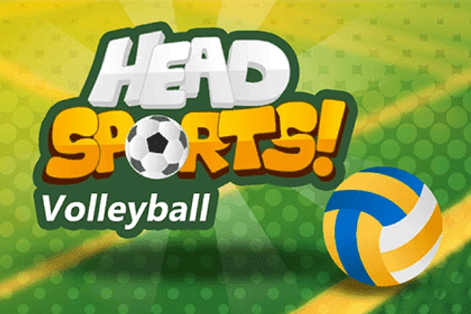 Sports Head Volleyball Two Player Games Online Free Now!